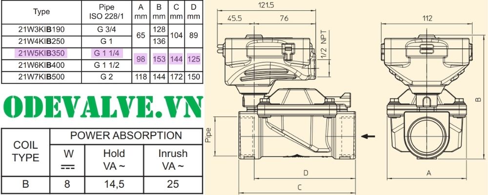 21W5KIV350